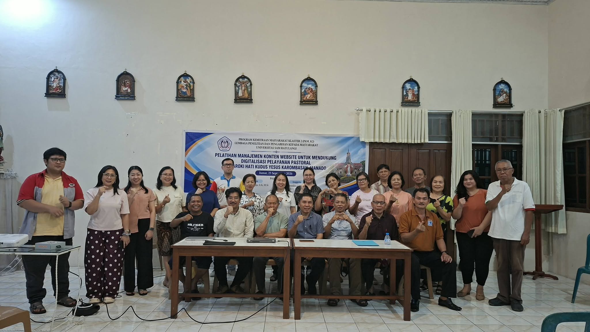 Paroki Karombasan Melangkah ke Era Digital