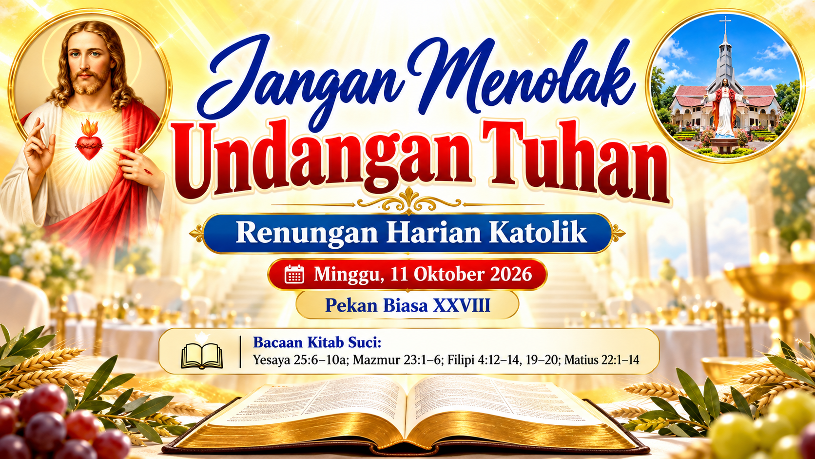 Jangan Menolak Undangan Tuhan